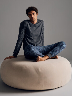 Купить Хлопковая пижама с брюками HAYS 62683 в Украина