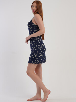 Купить Ночная сорочка из вискозы на бретельках VIENETTA 5080390043 в Украина в Lingerie.ua - Одяг для дому та відпочинку, Фото 6