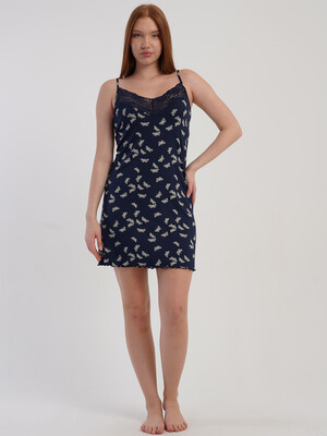 Купить Ночная сорочка из вискозы на бретельках VIENETTA 5080390043 в Украина в Lingerie.ua - Одяг для дому та відпочинку, Фото 7