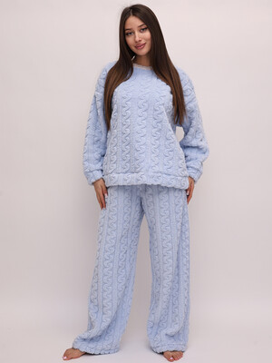 Купить Теплий плюшевий домашній костюм LINGERIE 170814-Ж в Украина в Lingerie.ua - Одяг для дому та відпочинку, Фото 6