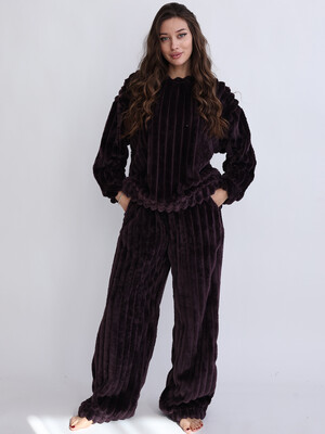 Купить Теплий плюшевий домашній костюм LINGERIE 170814-Ж в Украина в Lingerie.ua - Одяг для дому та відпочинку, Фото 4