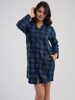 Купить Флисовый халат женский на пуговицах VIENETTA 1618431122 в Украина в Lingerie.ua - Одяг для дому та відпочинку, Фото 2