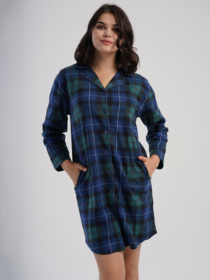 Купить Флисовый халат женский на пуговицах VIENETTA 1618431122 в Украина в Lingerie.ua - Одяг для дому та відпочинку, Фото 7