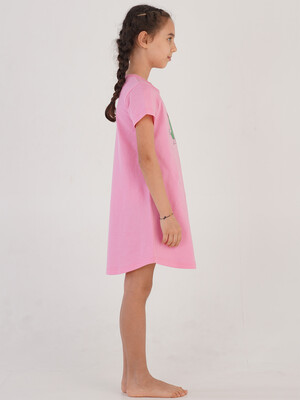 Купить Хлопковая туника с коротким рукавом VIENETTA 2126970000  в Украина в Lingerie.ua - Одяг для дому та відпочинку, Фото 3