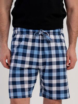 Купить Хлопковые мужские шорты в клетку VIENETTA MAN 5120902754 в Украина