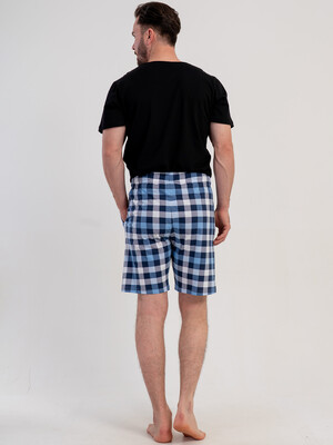 Купить Хлопковые мужские шорты в клетку VIENETTA MAN 5120902754 в Украина в Lingerie.ua - Одяг для дому та відпочинку, Фото 3
