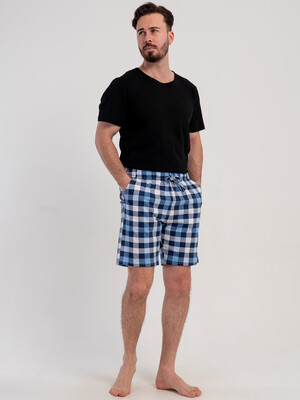 Купить Хлопковые мужские шорты в клетку VIENETTA MAN 5120902754 в Украина в Lingerie.ua - Одяг для дому та відпочинку, Фото 4