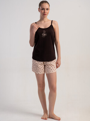 Купить Бавовняний комплект із майки та шортів VIENETTA 5110400209 в Украина