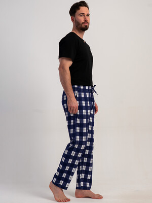 Купить Бавовняні чоловічі домашні штани VIENETTA MAN 5121107303 в Украина в Lingerie.ua - Одяг для дому та відпочинку, Фото 3