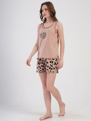 Купить Хлопковая летняя пижама большого размера VIENETTA 4080131661 в Украина в Lingerie.ua - Одяг для дому та відпочинку, Фото 6