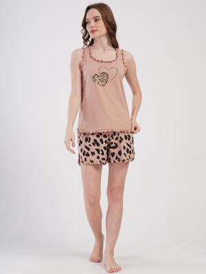 Купить Хлопковая летняя пижама большого размера VIENETTA 4080131661 в Украина в Lingerie.ua - Одяг для дому та відпочинку, Фото 7