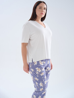 Купить Летний комплект большого размера с капри HAYS 70275 в Украина в Lingerie.ua - Одяг для дому та відпочинку, Фото 7