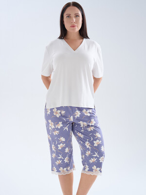 Купить Летний комплект большого размера с капри HAYS 70275 в Украина в Lingerie.ua - Одяг для дому та відпочинку, Фото 9