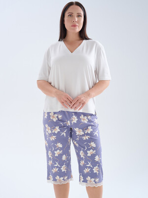 Купить Летний комплект большого размера с капри HAYS 70275 в Украина в Lingerie.ua - Одяг для дому та відпочинку, Фото 10