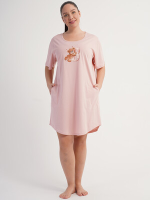 Купить Хлопковая туника большого размера с карманами VIENETTA 6011500000 в Украина в Lingerie.ua - Одяг для дому та відпочинку, Фото 5