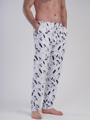 Купить Хлопковые летние брюки мужские с принтом  VIENETTA MAN 4010615742 в Украина в Lingerie.ua - Одяг для дому та відпочинку, Фото 4