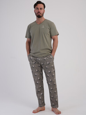 Купить Хлопковый домашний костюм (футболка + брюки) VIENETTA MAN 6010747351 в Украина в Lingerie.ua - Одяг для дому та відпочинку, Фото 8