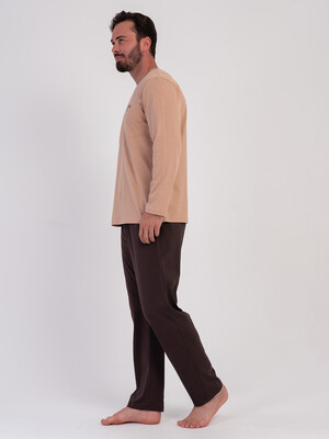 Купить Хлопковый домашний костюм (лонгслив + брюки) VIENETTA MAN 6040650000 в Украина в Lingerie.ua - Одяг для дому та відпочинку, Фото 8