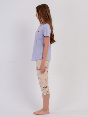 Купить Хлопковый комплект с коротким рукавом VIENETTA 6020537347 в Украина в Lingerie.ua - Одяг для дому та відпочинку, Фото 4