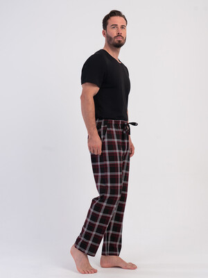 Купить Хлопковые мужские домашние брюки VIENETTA MAN 6060612201 в Украина в Lingerie.ua - Одяг для дому та відпочинку, Фото 3