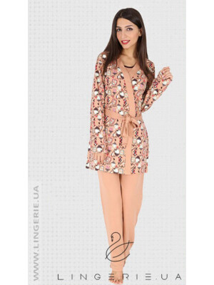 Купить Жіночий домашній комплект трійка PINKY STYLЕ 5060593235 в Украина в Lingerie.ua - Одяг для дому та відпочинку, Фото 2