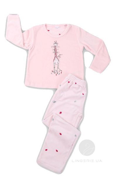 Купить Велюровый костюм детский для дома и сна VIENETTA 504064 4449 в Украина в Одежда для дома и отдыха - уют в магазине Lingerie.ua