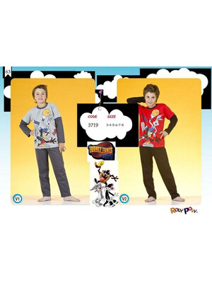Купить Пижама для мальчиков детская LOONEY TUNES 3719 в Украина