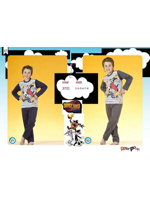 Пижама для мальчиков детская LOONEY TUNES 3721