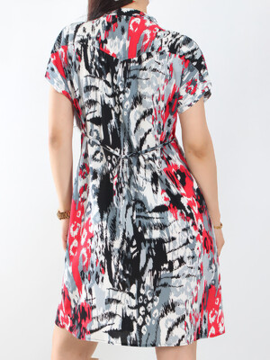 Купить Сукня з віскози в горошок на ґудзиках JEN 03329 в Украина в Lingerie.ua - Одяг для дому та відпочинку, Фото 6