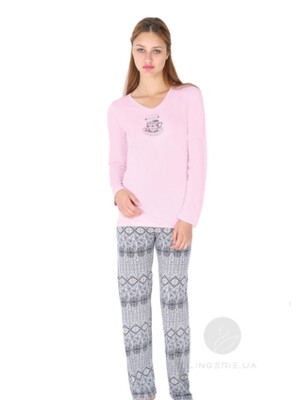 Купить Домашний комплект женский с длинным рукавом KEZOKINO 5051025142 в Украина