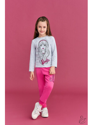 Купить Пижама для девочек байковая RP BARBIE L9817  в Украина в Lingerie.ua - Одяг для дому та відпочинку, Фото 2