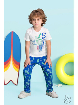 Купить Хлопковый комплект для мальчика с  брюками ROLY POLY 1405-5 в Украина