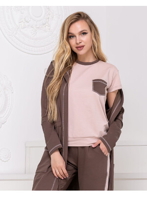 Купить Бавовняний костюм трійка з кардиганом LINGERIE 170369 в Украина в Lingerie.ua - Одяг для дому та відпочинку, Фото 30