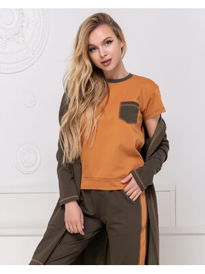 Купить Бавовняний костюм трійка з кардиганом LINGERIE 170369 в Украина в Lingerie.ua - Одяг для дому та відпочинку, Фото 27