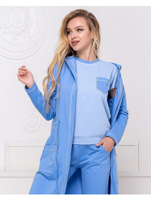 Купить Бавовняний костюм трійка з кардиганом LINGERIE 170369 в Украина в Lingerie.ua - Одяг для дому та відпочинку, Фото 5