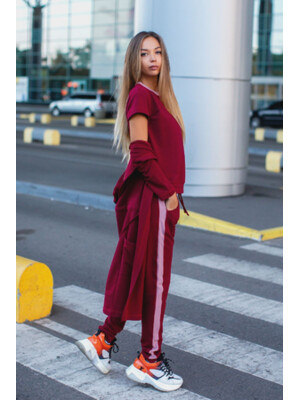 Купить Бавовняний костюм трійка з кардиганом LINGERIE 170369 в Украина в Lingerie.ua - Одяг для дому та відпочинку, Фото 3