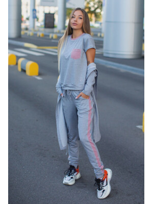 Купить Бавовняний костюм трійка з кардиганом LINGERIE 170369 в Украина в Lingerie.ua - Одяг для дому та відпочинку, Фото 11