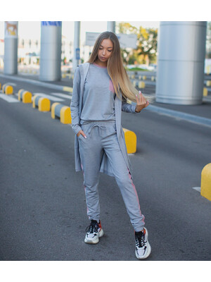 Купить Бавовняний костюм трійка з кардиганом LINGERIE 170369 в Украина в Lingerie.ua - Одяг для дому та відпочинку, Фото 19