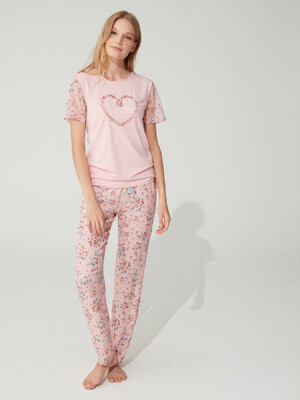 Комплект из футболки и брюк FEYZA 20Y-FY-3751