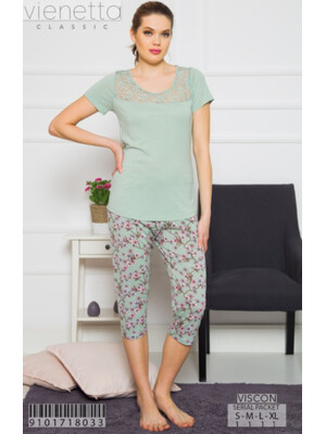 Купить Комплект женский из футболки и капри VIENETTA 9101718033 в Украина