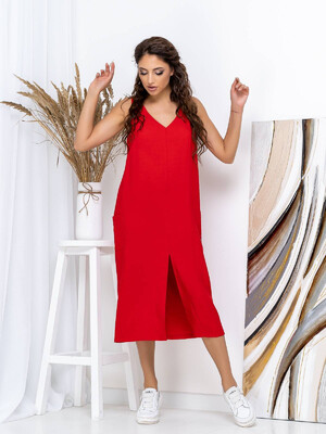 Купить Льняной сарафан с открытой спиной LINGERIE 170445 в Украина в Lingerie.ua - Одяг для дому та відпочинку, Фото 3