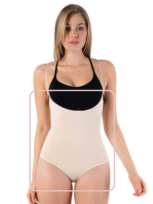 Купить Утягивающий боди NO SHY 9900 в Украина в Lingerie.ua - Одяг для дому та відпочинку, Фото 3