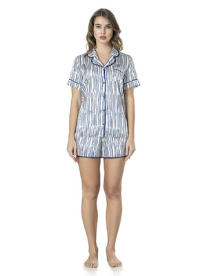 Купить Женская пижама с шортами VIENETTA 1608544981  в Украина в Lingerie.ua - Одяг для дому та відпочинку, Фото 3