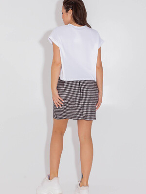 Купить Кашемировая юбка мини с карманами LINGERIE 170525 в Украина в Lingerie.ua - Одяг для дому та відпочинку, Фото 2