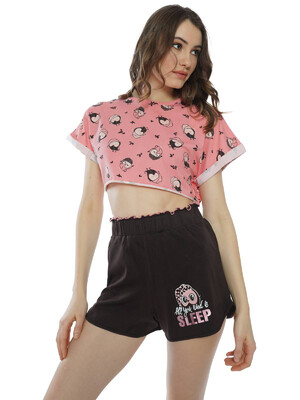 Купить Комплект женский из футболки и шорт VIENETTA 0112393746 в Украина в Lingerie.ua - Одяг для дому та відпочинку, Фото 6