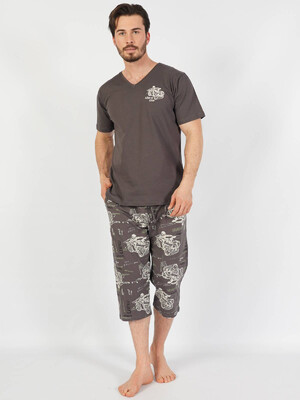 Комплект из натурального хлопка с капри GAZZAZ 0123201142