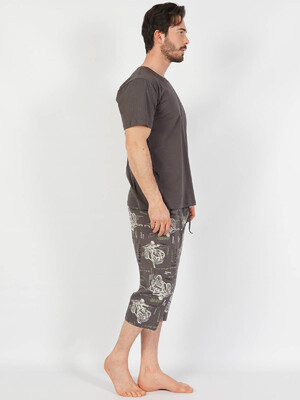 Купить Комплект из натурального хлопка с капри GAZZAZ 0123201142 в Украина в Lingerie.ua - Одяг для дому та відпочинку, Фото 2