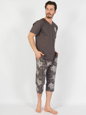 Купить Комплект из натурального хлопка с капри GAZZAZ 0123201142 в Украина в Lingerie.ua - Одяг для дому та відпочинку, Фото 5