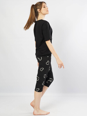 Купить Комплект жіночий з футболки та капрі VIENETTA 1050571806 в Украина в Lingerie.ua - Одяг для дому та відпочинку, Фото 3