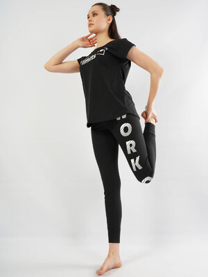 Купить Хлопковый комплект с леггинсами VIENETTA 1032320000 в Украина в Lingerie.ua - Одяг для дому та відпочинку, Фото 6